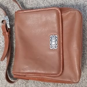 Vintage Leather Fossil crossbody bag